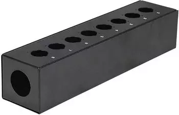 DAP Kabelverbinder-Sortiment Empty Stage Box Black (FSB8E)