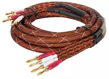 TRESICE FRANCE Lautsprecherkabel 3 M Bananenstecker 2 St&uuml;ck Cu (KM0335)