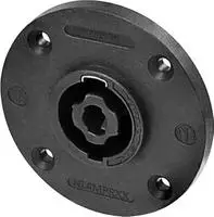 NEUTRIK Speakon Mounting Socket 4-pin round N-NL4MPRXX