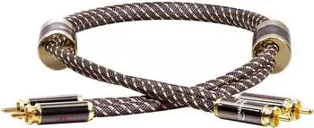 Dynavox Black Line High-End Stereo-Cinchkabel (RCA) - 1 m (100 cm)