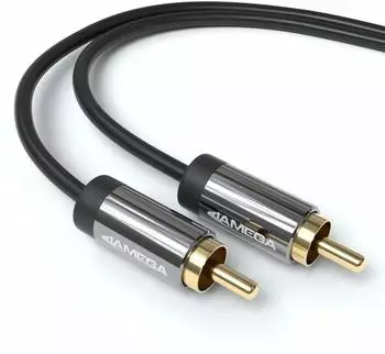 Jamega 2m Subwoofer Kabel Cinch RCA Digitales Koaxialkabel