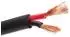 HQ-Power Lautsprecherkabel 2x2.50mm² 100 Meter schwarz Rolle reines OFC Kupfer für 100 V/PA Anlagen