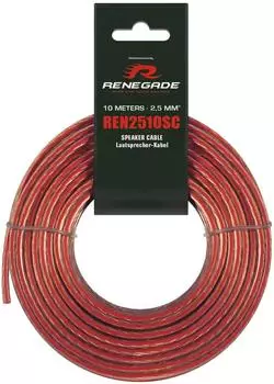 Renegade REN2510SC 10 m Lautsprecher-Kabel 2,5 mm²