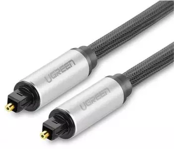 Ugreen Toslink SPDIF optisches Audiokabel 2m grau (10540)