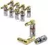 Sonero Bananenstecker 8er-Set 90° gewinkelt Lautsprecherkabel/Boxenkabel (S-SC090-08)