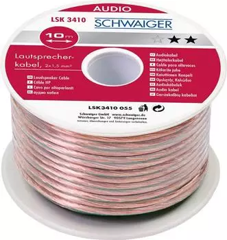 Schwaiger LSK3410055 Lautsprecherkabel (4004005505795)