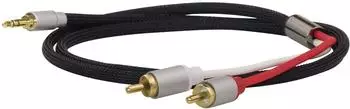 Dynavox Cinch Audio Adapter 3m schwarz 207385