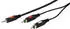 Vivanco Audiokabel Cinch-Klinke 5m (VVAJACK2RCA50MMK)