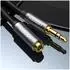 Ugreen AV118 Cable 3.5mm mini jack (male) / 3.5 mm mini jack (female) 1m Silver (10592)