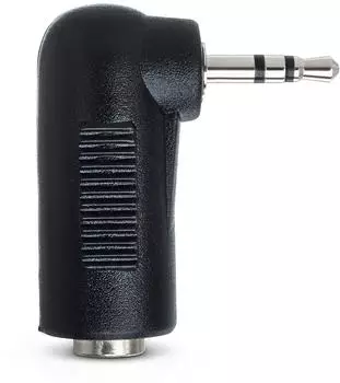 Hosa Technology GMP-467 Winkeladapter 3.5 mm TRS auf 2.5 mm TRS