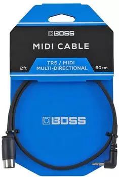 Boss BMIDI-2-35 Interconnect Cable TRS/MIDI (2ft / 60cm) (424832)