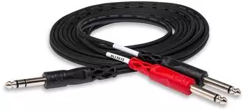 Hosa Technology STP-202 Y-Kabel 2x KLm 6,3 St KLm 2m (STP202)