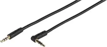 Vivanco Audiokabel mit 90&deg;-Klinkenstecker 0,5 m (VVAJACK0590GK)