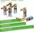 conecto Bananenstecker 4er-Set 90° gewinkelter Stecker für Lautsprecherkabel bis 6mm² (SA-CC50820)