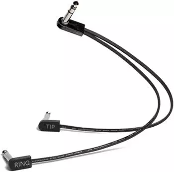 EBS ICY-30 Y-Insert Flat Cable 0,3 m Insertkabel Schwarz