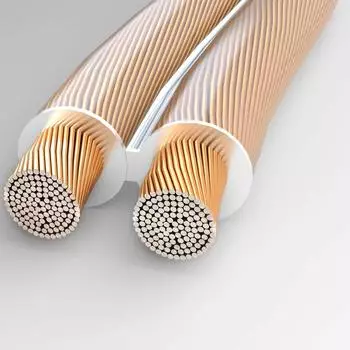 Oehlbach RCA LS-Kabel 2 x 2,5 mm² Stereo-Lautsprecherkabel Boxenkabel 10-Meter-Rolle (D1C84009)