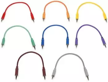 Hosa Technology CMM815 Patchkabel Set 15cm 3,5mm Klinke (CMM-815)