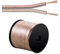 goobay 15090, goobay Lautsprecherkabel rot/schwarz CU, 25 m, Querschnitt 2 x 0,5 mm&sup2;