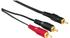 deleyCON Cinch Kabel - RCA Stecker zu RCA Stecker