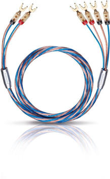 Oehlbach 10812 Bi Tech 4B LS-Kabel Bi-Wiring (2m)