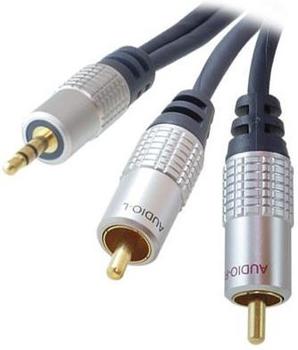 Goldkabel 113298 Profi 3,5mm Klinken-Adapterkabel (5m)