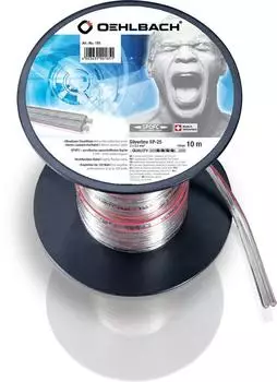 Oehlbach 185 Silverline SP-25 2 x 2,5mm&sup2; (10m)