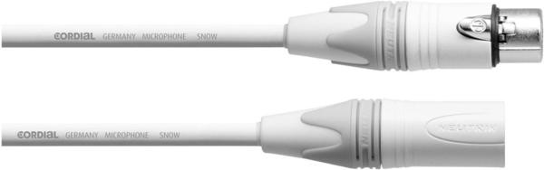 Cordial CXM 5 fm Snow Mikrofonkabel 5m