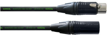 Cordial CRM 1 FM-BLACK Mikrofonkabel (1m)