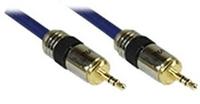 INLINE - Klinken-Kabel PREMIUM - 3,5mm Stecker / Stecker - 10m