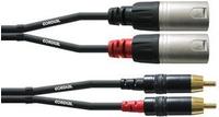 Cordial 10598, Cordial CFU 3 MC Audiokabel 3 m Schwarz
