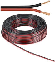 Goobay 15093 Lautsprecherkabel 2x 0,75 mm2 Kupferlitze / Audiokabel Boxenkabel