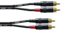 Cordial CFU 0,6 CC, Cordial CFU 0,6 CC Audio Adapterkabel [2x Cinch-Stecker - 2x