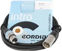 Cordial 10418, Cordial CCM 5 FM Mikrofonkabel 5 m Schwarz