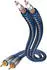 404007 Premium Stereo Cinch (0,75m): in-akustik Premium Stereo Cinch
