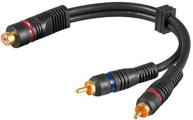 Goobay AVK 308-0020 Audio-Video-Kabel (0,2m)