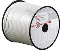 Goobay - Lautsprecherkabel Wei&szlig;, 100 M Spule, Querschnitt 2 X 0,75 Mm2, Cu.