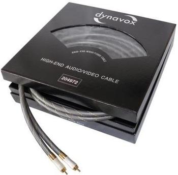 Dynavox 204972 Highend Stereo Cinch-Kabel (2 x 1,5m)