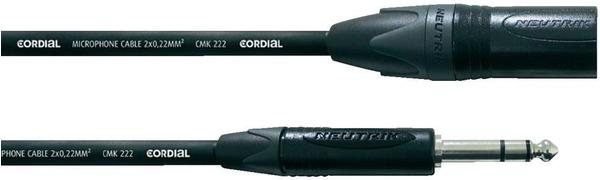 Cordial CPM 2.5 MV Sym. 6,3mm Adapterkabel (2,5m)