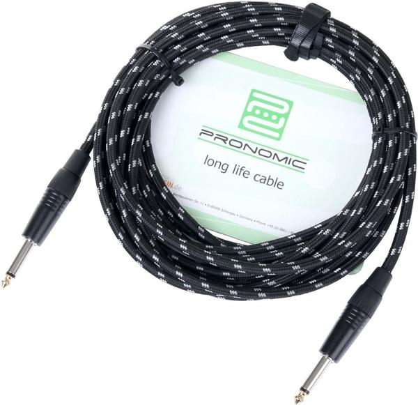 Pronomic 21691 Instrumentenkabel 6,3 Klinke Mono (6m)