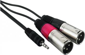 Monacor 06.7360 MCA-129P XLR-Adapterkabel (1m)