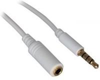 Pro MiniJack 3.5mm Ext. 4P - Wh - 5m