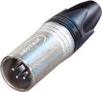 Neutrik NC4MXX-B XLR-Steckverbinder Stecker, gerade Polzahl: 4 Schwarz 1St.