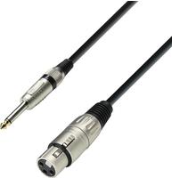 Adam Hall Cables K3 MFP 0600 Mikrofonkabel XLR female auf 6,3 mm Klinke