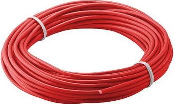 Goobay 55030 Kupferlitze isoliert rot 1 x 0,14mm² (10m)