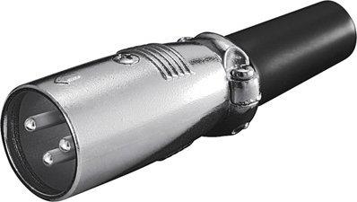 Goobay XLR 188-3 Mikrofonstecker, 3-polig