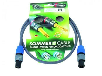 Sommer Cable Lautsprecherkabel Speakon 2x2,5 1m sw