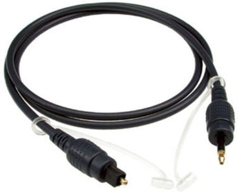 Klotz Optical Adapter Optical Mini Klinke TOSLINK, 5m