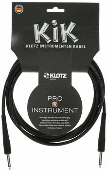 Klotz KIK3.0PPSW 6,35 mm Mono-Klinken-Instrumentenkabel