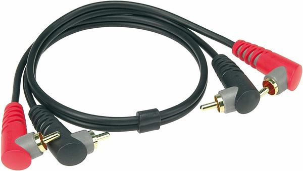 Klotz AT-CCA0300 Cinchkabel/RCA-RCA gewinkelt 3m