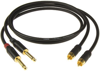 Klotz a-i-s Klotz AL0090RP Analog Audio Cinch Klinkekabel 0,9m